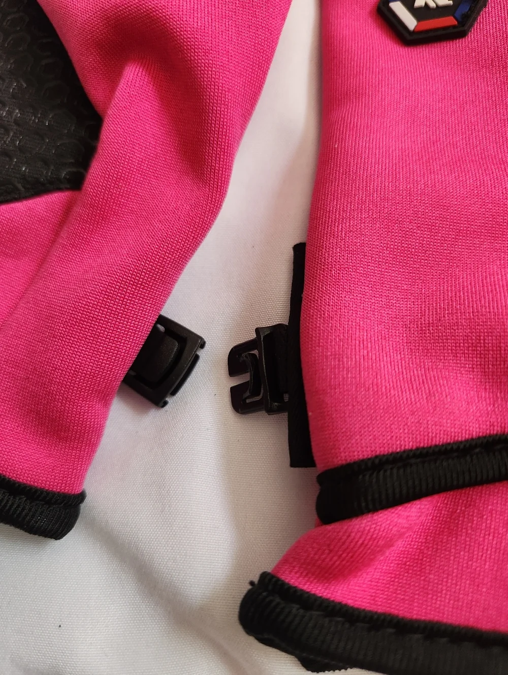 Womans Pink Winter Sport Gloves, Touchscreen